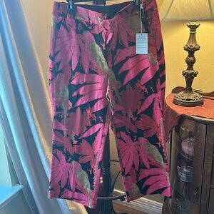 J.Crew Floral Costal pants.